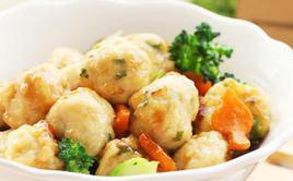 胡蘿蔔炒魚丸 胡蘿蔔炒魚丸