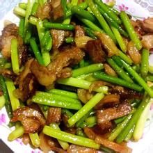 蒜苔炒回鍋肉 蒜苔炒回鍋肉