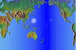 “盧碧”於18日20時的位置圖