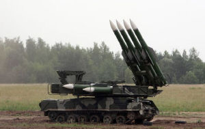 “山毛櫸”Buk-M1-2防空飛彈系統發射車