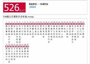 西安公交526路 西安公交526路
