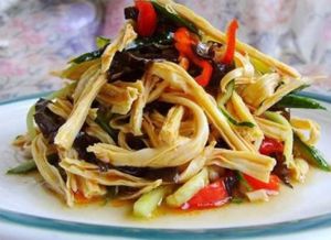 涼拌腐竹 涼拌腐竹