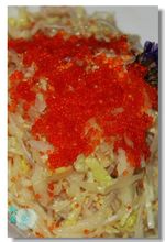 各式魚籽美食圖