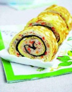 雞肉蛋皮海苔卷 雞肉蛋皮海苔卷