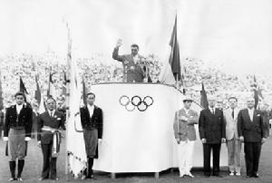 （圖）第17屆奧運會開幕式