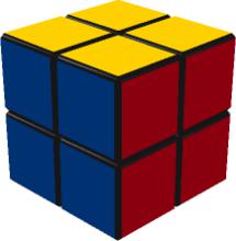 【第三階段】：調整底層角塊位置，還原完成。