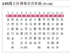 昆明公交145路 昆明公交145路