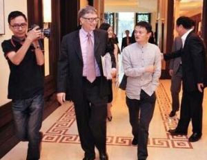 比爾&middot;蓋茨和馬雲