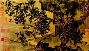 《採薇圖》局部