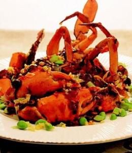 青蟹燒毛豆 青蟹燒毛豆