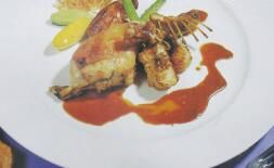 烤兔肉配馬撒拉汁