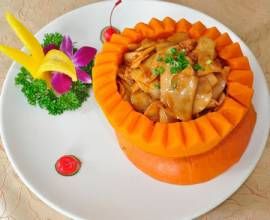 紅福南瓜盅 紅福南瓜盅