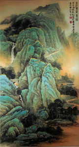 金碧山水 金碧山水