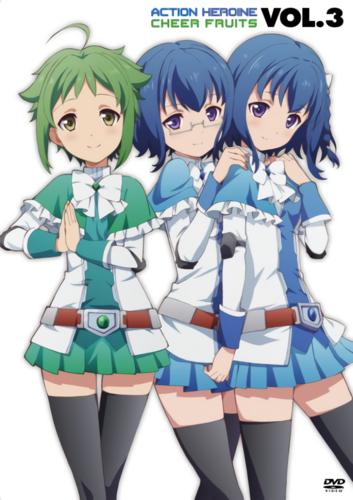 動作女英雄水果啦啦隊