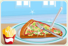 美味的披薩餅 美味的披薩餅