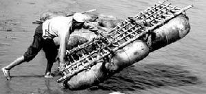 筏子客[舊時的一種職業]