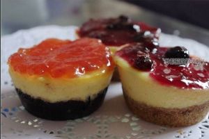 黑白果醬芝士蛋糕 黑白果醬芝士蛋糕