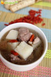 鮮淮山牛蒡排骨湯