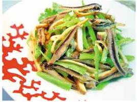 青椒青公魚 青椒青公魚