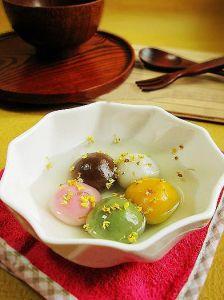 五彩湯圓 五彩湯圓