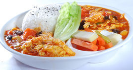 冬蟲夏草燴番茄