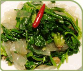 菠菜粉皮 菠菜粉皮