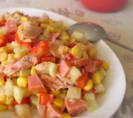 鮪魚火腿沙拉 鮪魚火腿沙拉