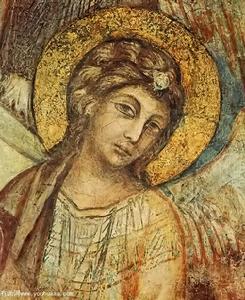 聖座上的聖母子,與聖弗朗西斯及四位天使