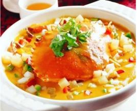 香蒜咖喱炒蟹 香蒜咖喱炒蟹