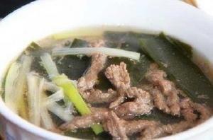 牛肉海帶湯 牛肉海帶湯