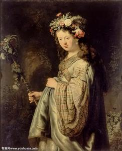 扮作花神的沙斯姬亞 扮作花神的沙斯姬亞