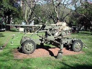 現存於博物館內的 M36 型 40 毫米博福斯高炮