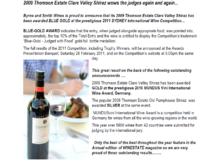 克萊爾谷獲獎新聞稿