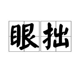 眼拙 眼拙