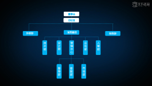 公司部門結構圖