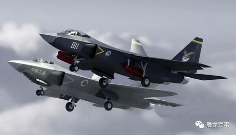 國產殲20與殲31戰機