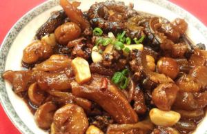 板栗燒鱔段 板栗燒鱔段