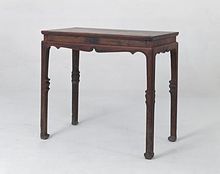 明黃花梨小長桌 明黃花梨小長桌