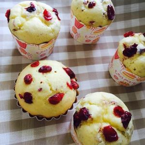 蔓越莓香蕉瑪芬 蔓越莓香蕉瑪芬