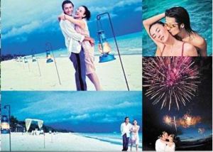 2006年9月，謝霆鋒曾在巴拉望的Pamalican小島海邊向張柏芝求婚。