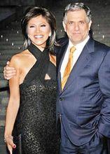 陳茱莉與丈夫李斯利&middot;孟維斯