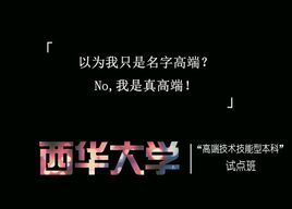 高端技術技能型本科 高端技術技能型本科