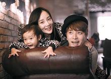 甜馨和爸爸媽媽