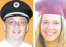 機長倫斯洛與女副機長肖恩