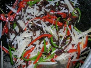 五彩藕絲 五彩藕絲