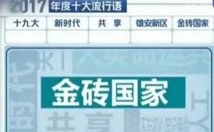 2017年度中國媒體十大流行語