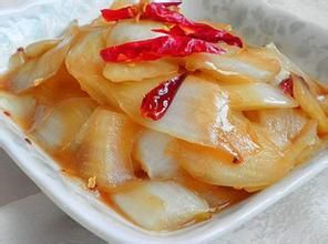 醋辣白菜梗 醋辣白菜梗