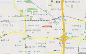 田村路街道交通地圖