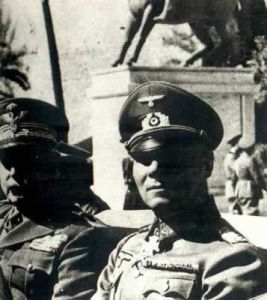 與義大利總司令加里波爾蒂在的黎波里（1941年） 