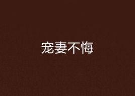 寵妻不悔 寵妻不悔